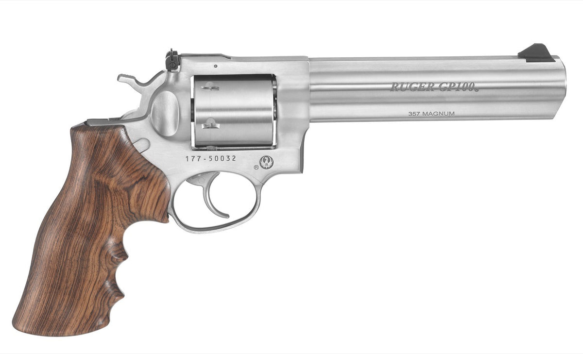 GP100 357MAG SS UNFLUTED 6" 1759