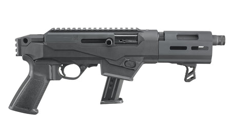 Ruger PC Charger 9mm Luger Pistol, 6.5" Threaded Barrel, 10+1 Capacity, Optics Ready
