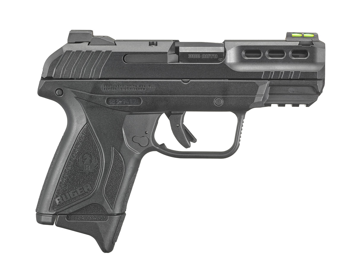 Ruger Security-380 .380 ACP 3.42" Pistol, Black Serrated Slide, 10+1 Capacity