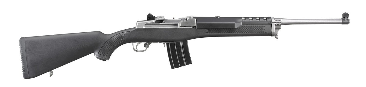 Ruger 5817 Mini-14 Ranch 5.56x45mm NATO 20+1 18.5" Stainless Barrel, Synthetic Stock, Optics Ready