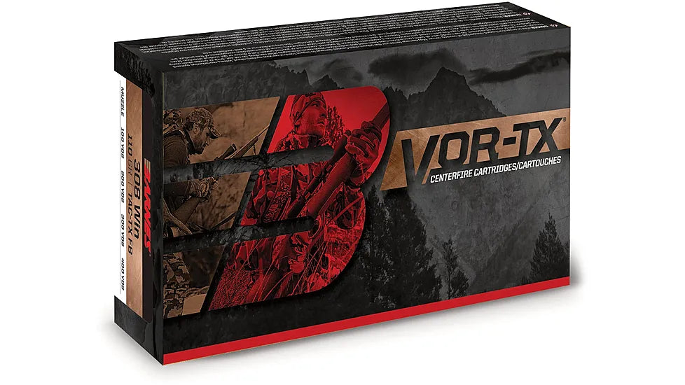 Barnes 5.56x45mm NATO 31190 VOR-TX TSX Boat Tail 62 Grain