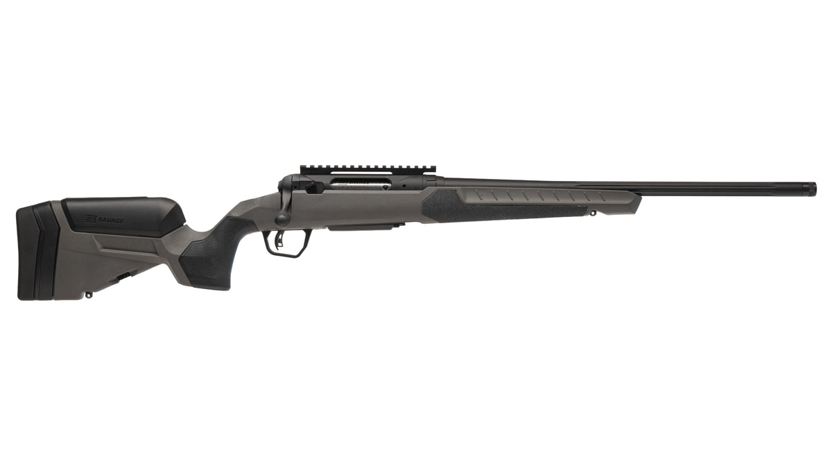 Savage Arms 32546 110 Core Hunter 7mm BC 4+1 20" Fluted Barrel, Flat Dark Gray AccuStock w/AccuFit V2 Synthetic Stock, Right Hand