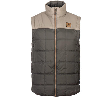 Leupold Santiam Insulated Vest Gunmetal and Shadow Tan XL