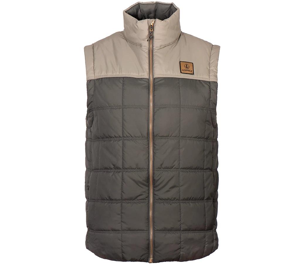 Santiam Core Warmth Insulated Vest Gunmetal/Shadow Tan Size M