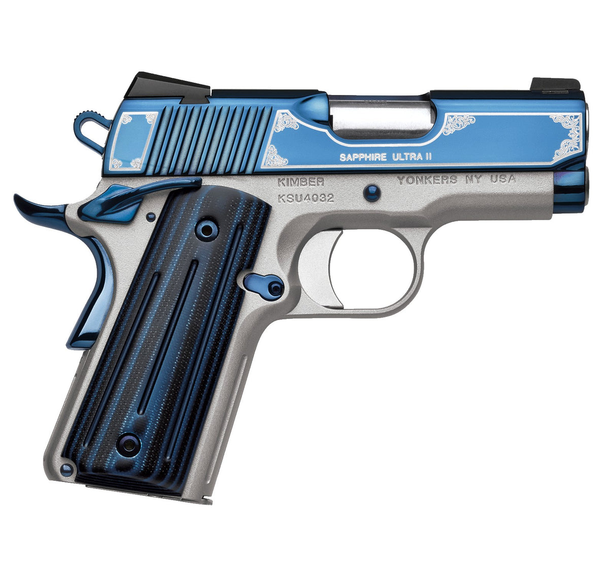 Kimber Ultra II .45 ACP 7+1 3" Sapphire Blue Stainless Pistol