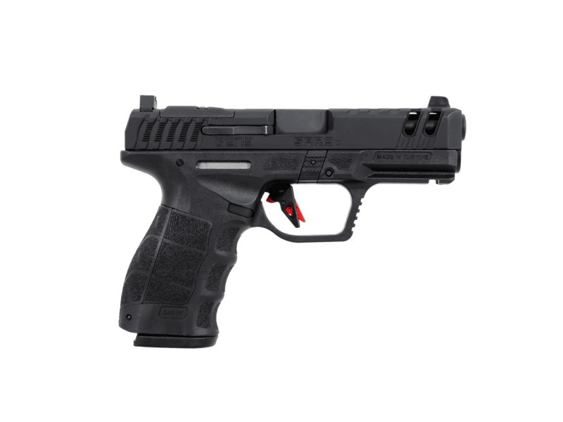 SAR USA SAR9 C Gen3 Compact 9mm Luger Pistol, 15+1, 4" Black Barrel, Optic-Ready Slide