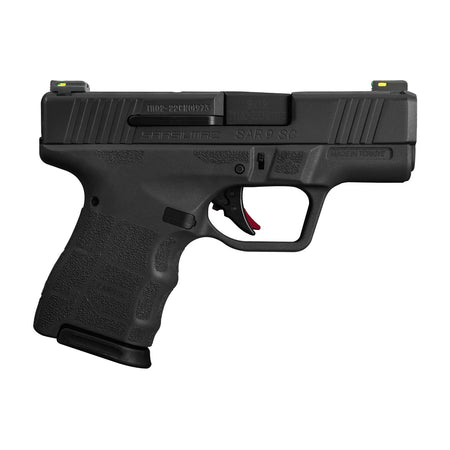 SAR9 SC 9mm Pistol, Black, 3.3" Barrel, 10+1 Capacity