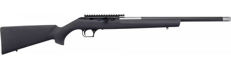 Magnum Research SBA17HMH Magnum Lite 17 HMR 19" Black Steel Threaded Barrel, Black Fixed Hogue OverMolded Stock