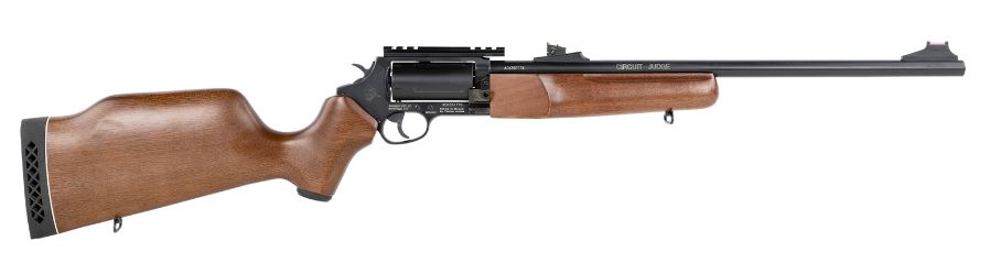Taurus Circuit Judge .45 Colt/.410 Revolving Carbine, Black/Wood Furniture