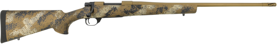 Howa HFN308SE 1500 Fenceline .308 Win 4+1 22" FDE Threaded Barrel, Scorched Earth Camo Stock