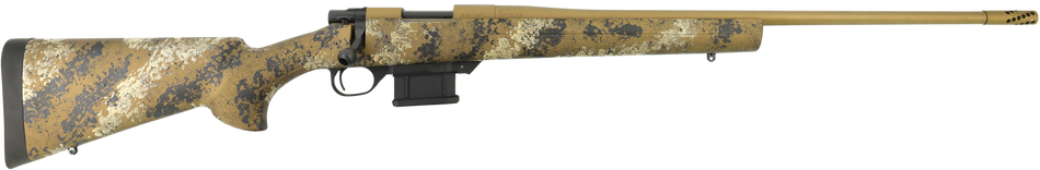 Howa 1500 Fence Line 6.5 Grendel 22" Rifle - Scorched Earth Camo, FDE Cerakote