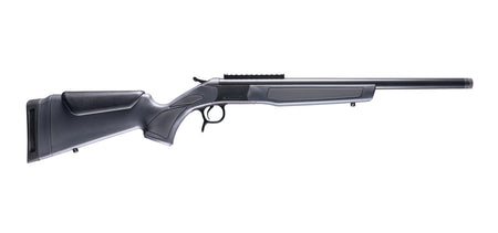 CVA CR4436 Scout Rifle, 6.5 Creedmoor, 1-Round, 20" Blued Threaded Barrel, Stealth Gray Synthetic Stock