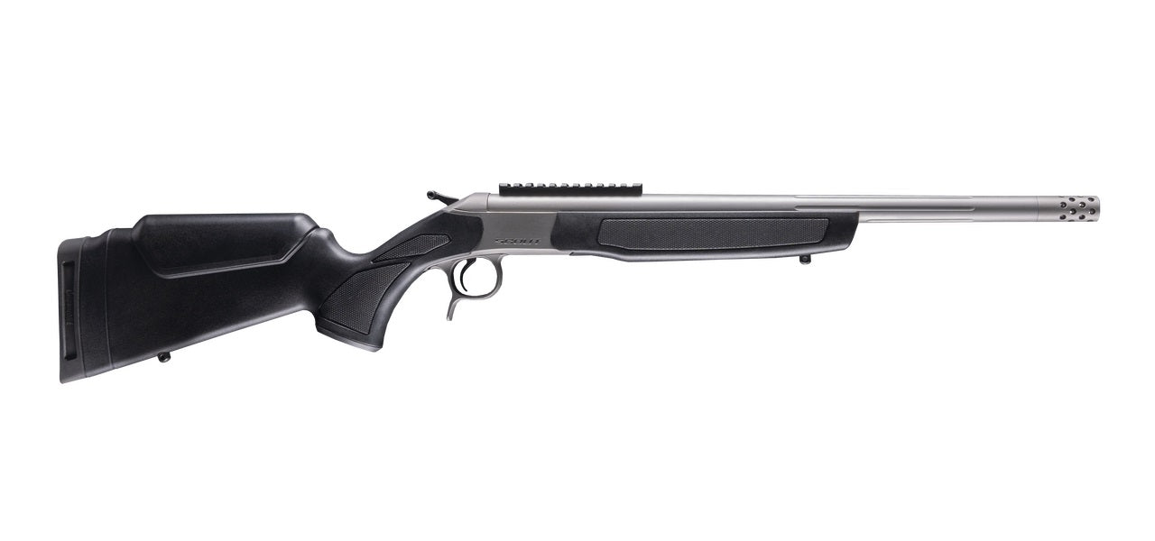 CVA CR4439S Scout Takedown .35 Whelen 22" Stainless Fluted Single-Shot Rifle