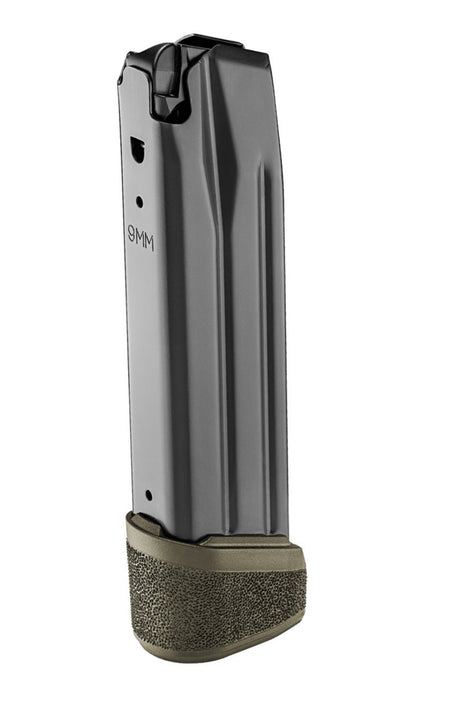 Springfield Echelon 20-Round 9mm Stainless Steel Magazine with OD Green Polymer Basepad EC6020G