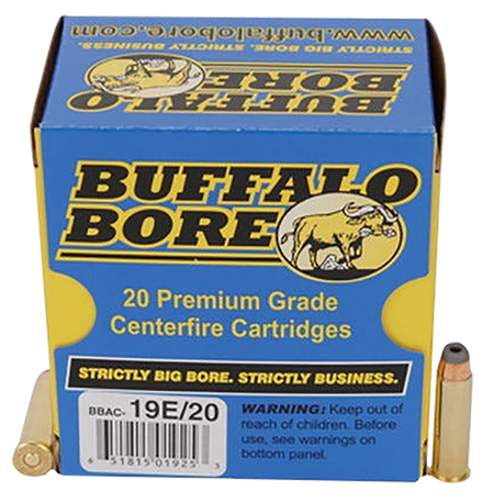 Buffalo Bore .357 Magnum 19E20 Tactical Jacketed Hollow Point JHP 158 Grain