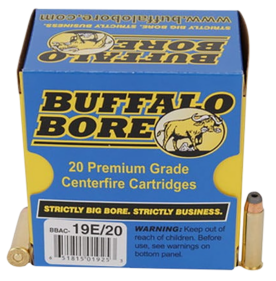 Buffalo Bore .357 Magnum 19E20 Tactical Jacketed Hollow Point JHP 158 Grain