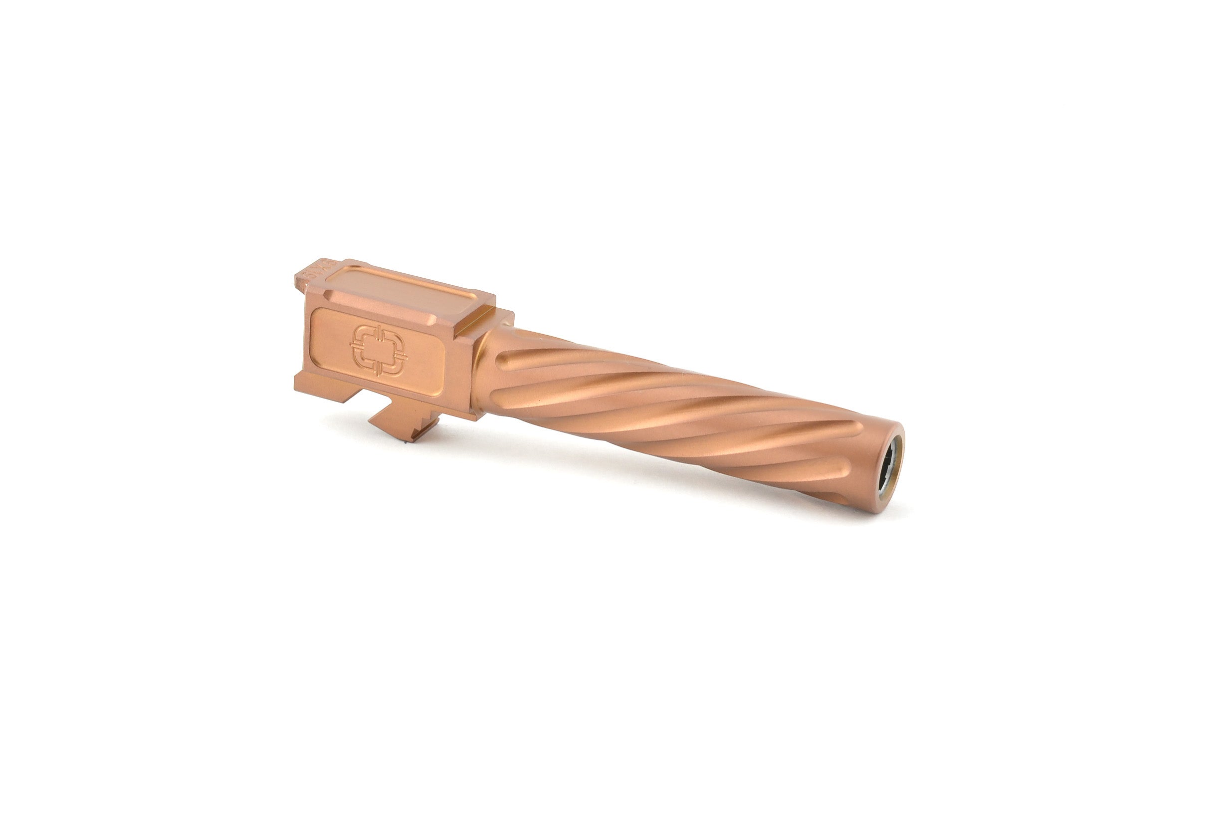 9mm Compact Bronze Fluted Pistol Barrel SG9C-02-03SPL-BRZ