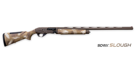 Weatherby Sorix 12 Gauge Semi-Auto Shotgun, 3.5" Chamber, 28" Vent Rib Barrel, Slough Camo Finish