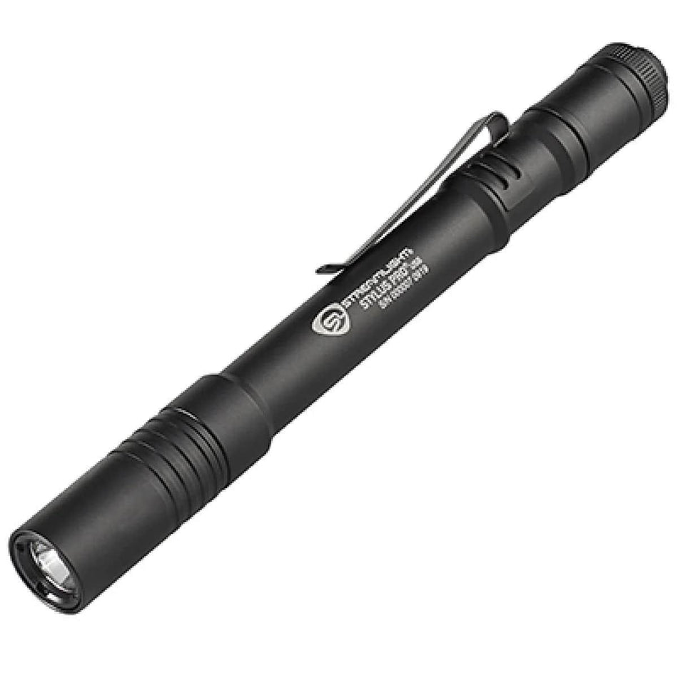 Streamlight Stylus Pro USB Pen Light Rechargeable 350 Lumen Black White LED with Holster