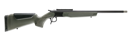 CVA CR4919 Scout Spur 28 Gauge 1rd Blued Steel Receiver Picatinny Rail Receiver OD Green Synthetic Stock