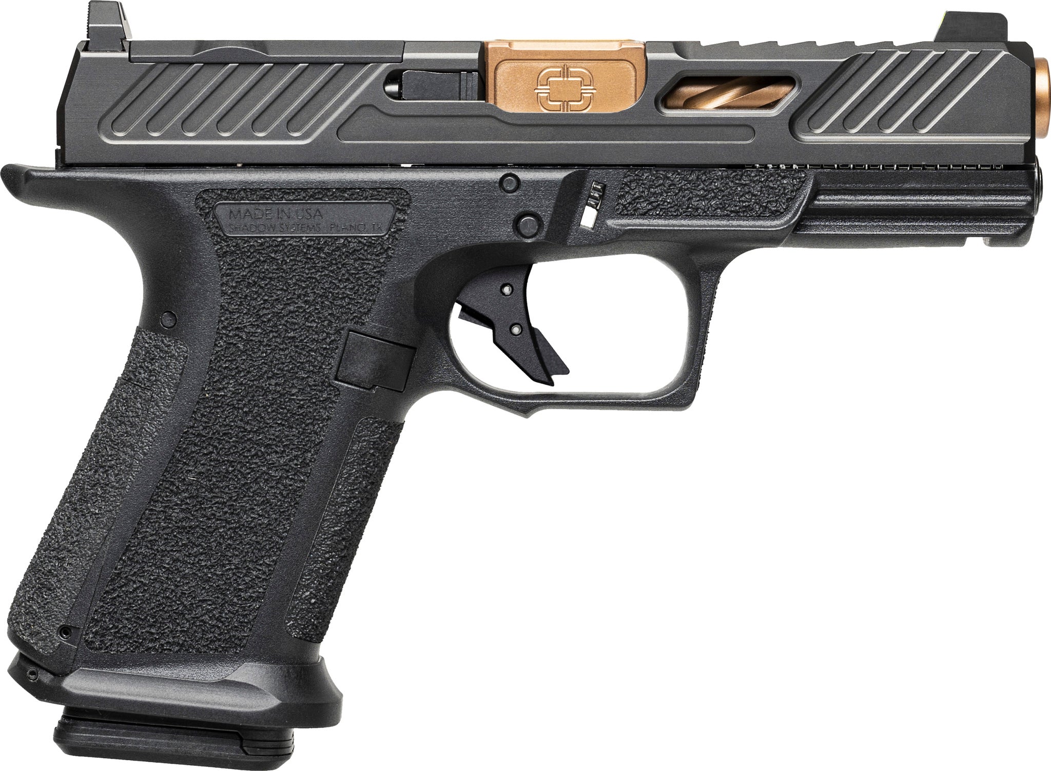 Shadow Systems SS1039 MR920 9mm Elite 4in 10rd Black/Bronze Pistol