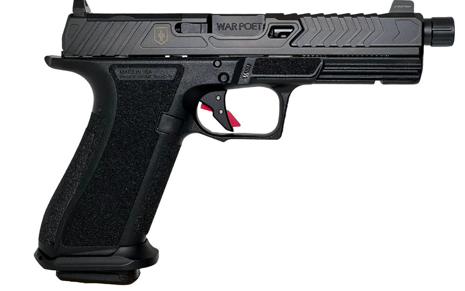 Shadow Systems DR920 War Poet 9mm Threaded Barrel 17+1 Optic Ready Pistol