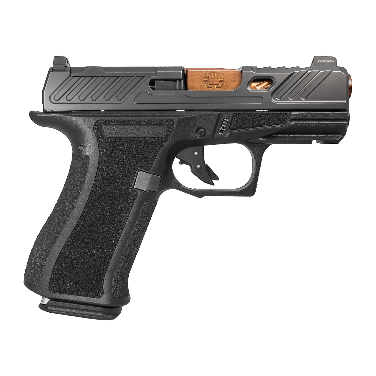 Shadow Systems SS-5039 CR920X 9mm Elite, 3.41" Barrel, 10-Round, Bronze/Black