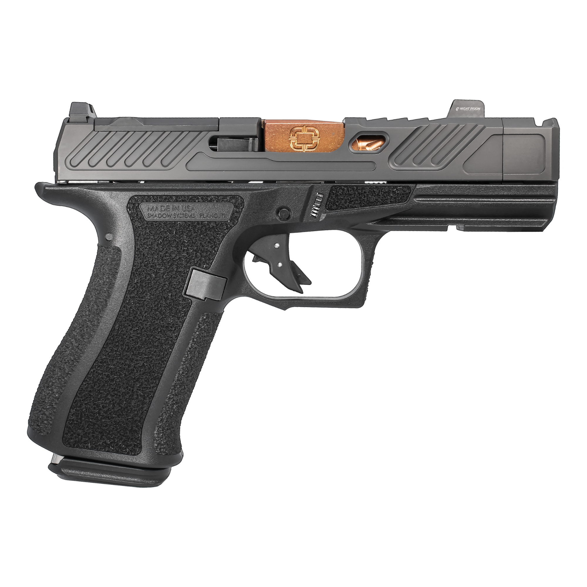Shadow Systems SS-5239 CR920XP 9mm Compact, 3.65" Barrel, 10-Round, Bronze/Black