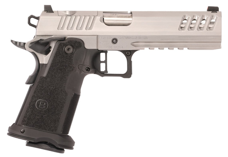 Bersa M2XI 9mm Luger 18/22rd 5" Brushed Stainless Pistol
