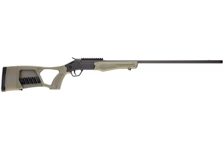 Rossi SSPTKY Tuffy Turkey .410 Gauge Single-Shot, 26" Barrel, Matte Black Finish, OD Green Synthetic Thumbhole Stock w/Shell Holder (Youth Model)