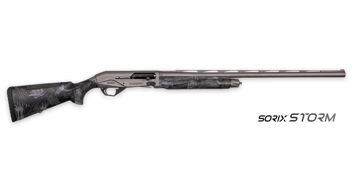 Weatherby Sorix 12 Gauge Semi-Auto Shotgun, 3.5" Chamber, 28" Vent Rib Barrel, Storm Camo Finish