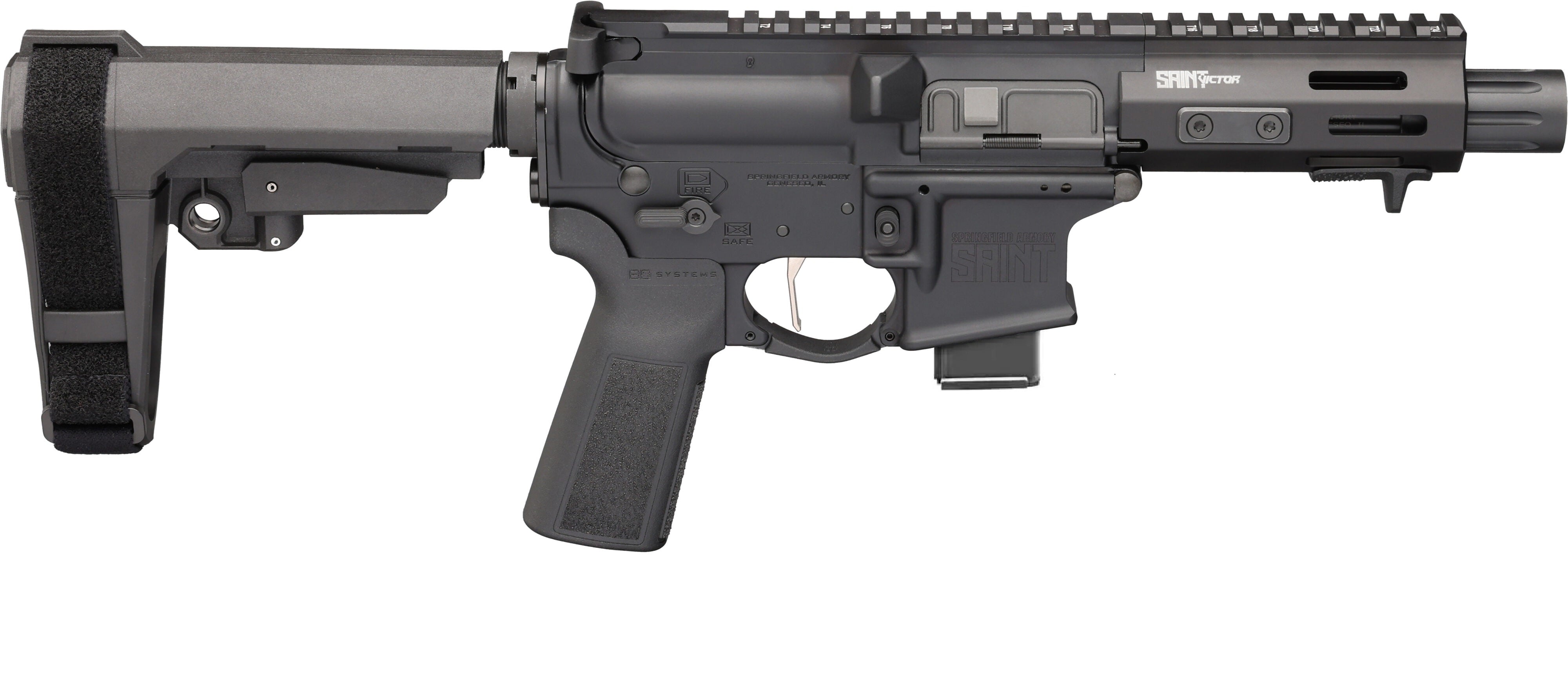 SAINT VICTOR PISTOL 9MM 5.5"LC STV95509BLC