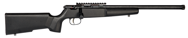 Savage Arms 13823 Rascal Target Youth .22 LR 16.12" Threaded Barrel Rifle with Picatinny Rail, Right Hand