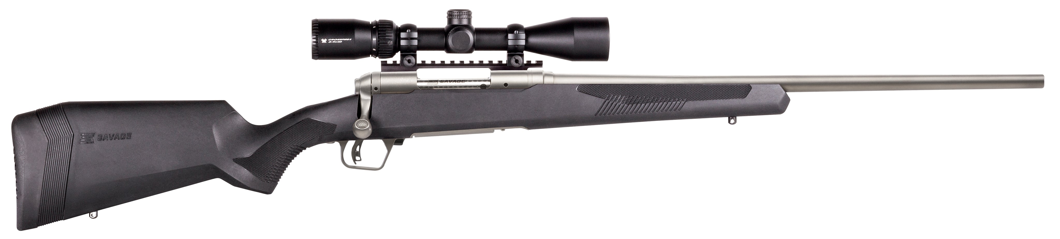 Savage 110 Apex Storm XP 30-06 Stainless Rifle Package, 22" SS Barrel, 3-9x40 Scope