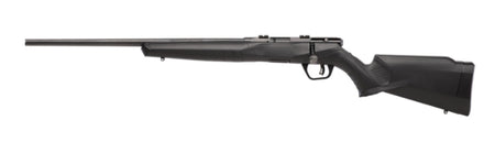 Savage Arms 70540 B Series F Full Size 22 WMR 10+1 21" Matte Black Button Rifled Barrel, Matte Black Drilled & Tapped Carbon Steel Receiver, Matte Black Fixed Synthetic Stock, Left Hand