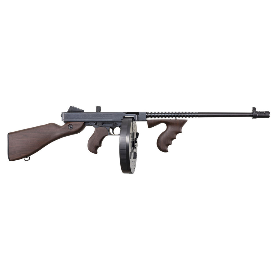 Auto-Ordnance T5P100D 1927A-1 Lightweight Deluxe .45 ACP Carbine, 100-Round Capacity, Walnut Stock & Grip