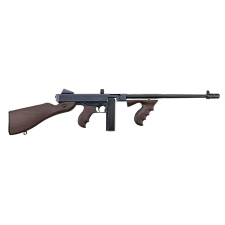 Thompson T5P 1927A-1 .45 Cal 20+1 16.50" Blued Finned Barrel, Blued Receiver, Walnut Grain Polymer Fixed Stock & Grip