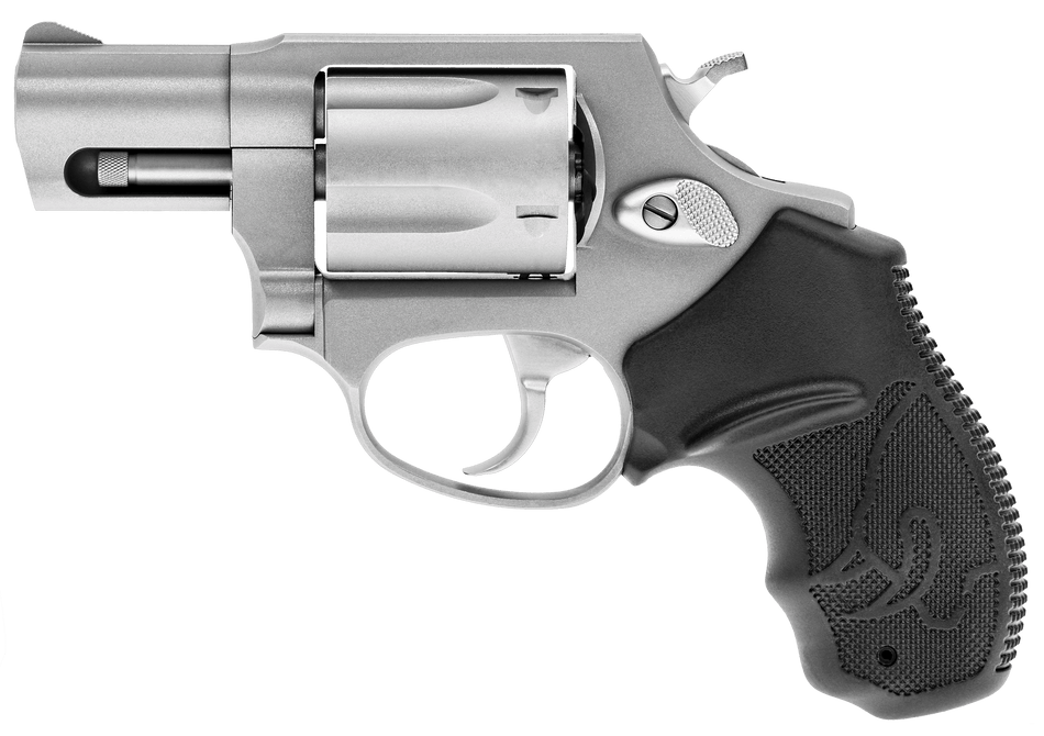 Taurus 605 Small Frame .357 Mag/.38 Special +P Revolver, 5-Shot, 2" Matte Stainless Steel Barrel/Cylinder/Frame, Rubber Grip