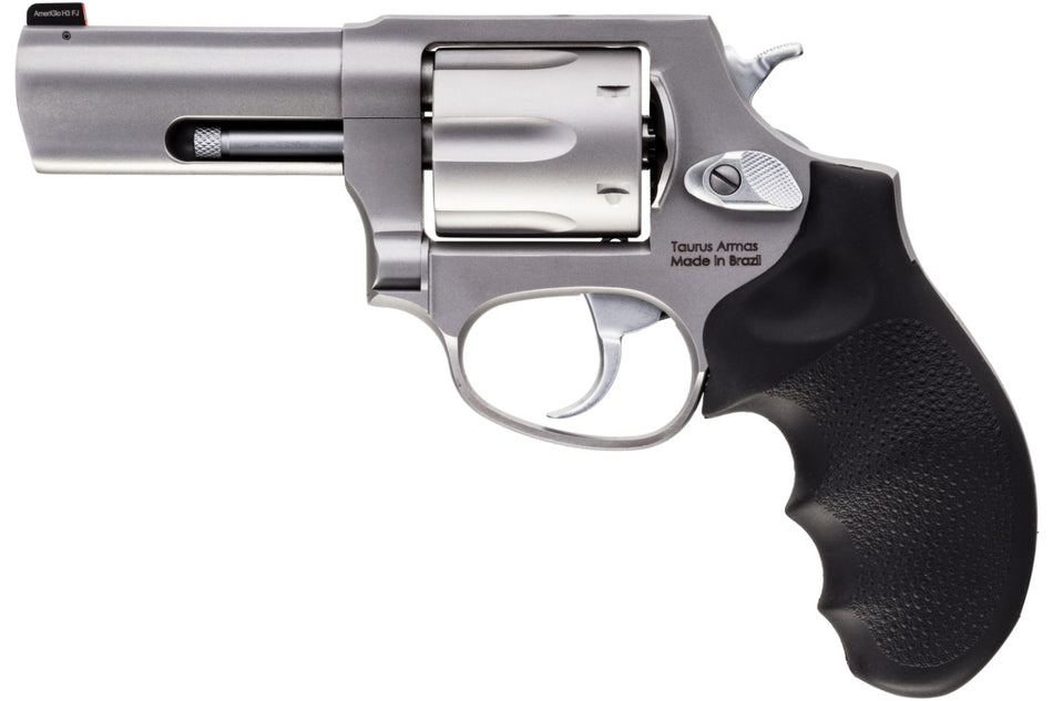 Taurus 856 Defender Small .38 Special +P 6-Shot Revolver, 3" Stainless Barrel, Hogue Grip