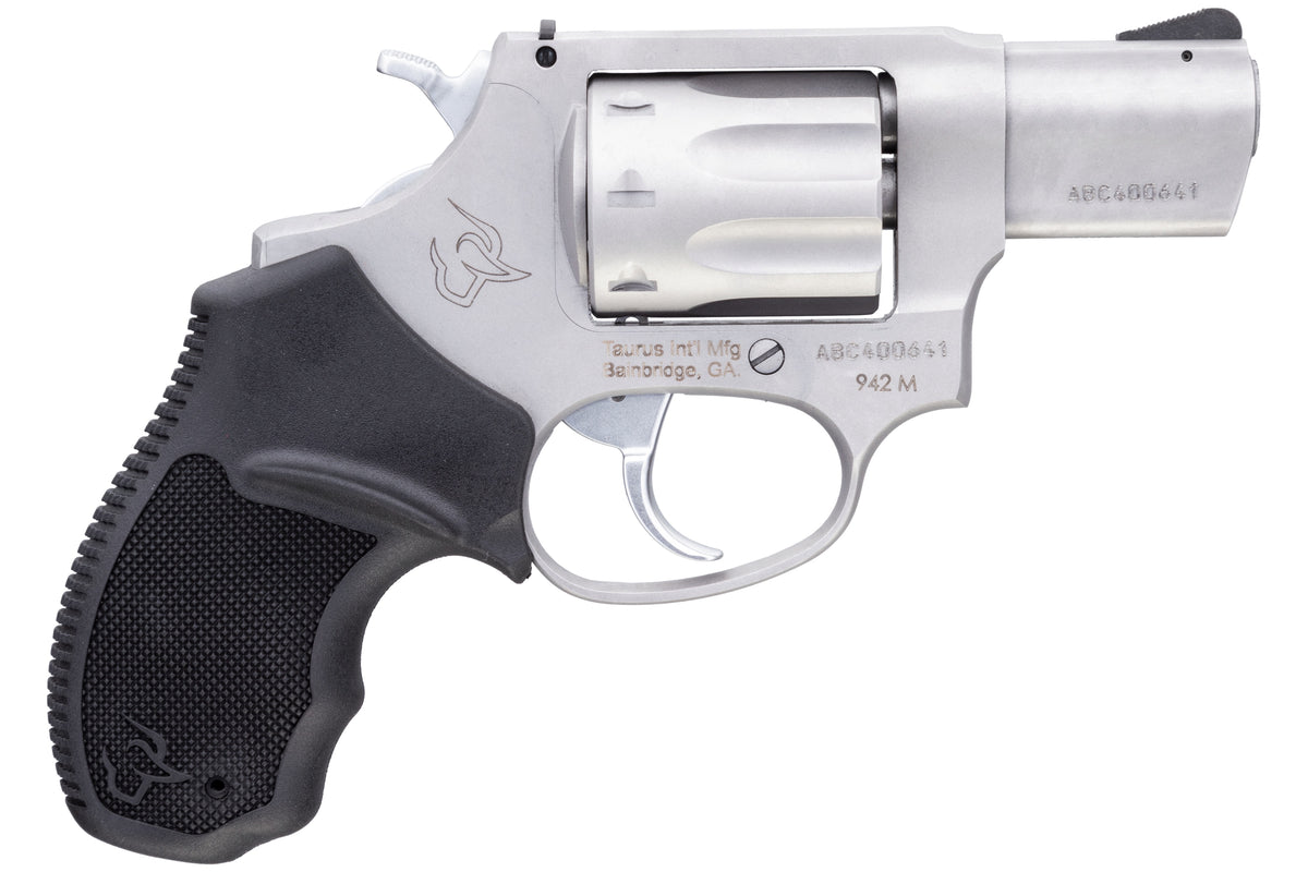 Taurus 2942M029UL 942 Ultra-Lite .22 WMR 8rd 2" Revolver - Matte Stainless Finish, Aluminum Frame