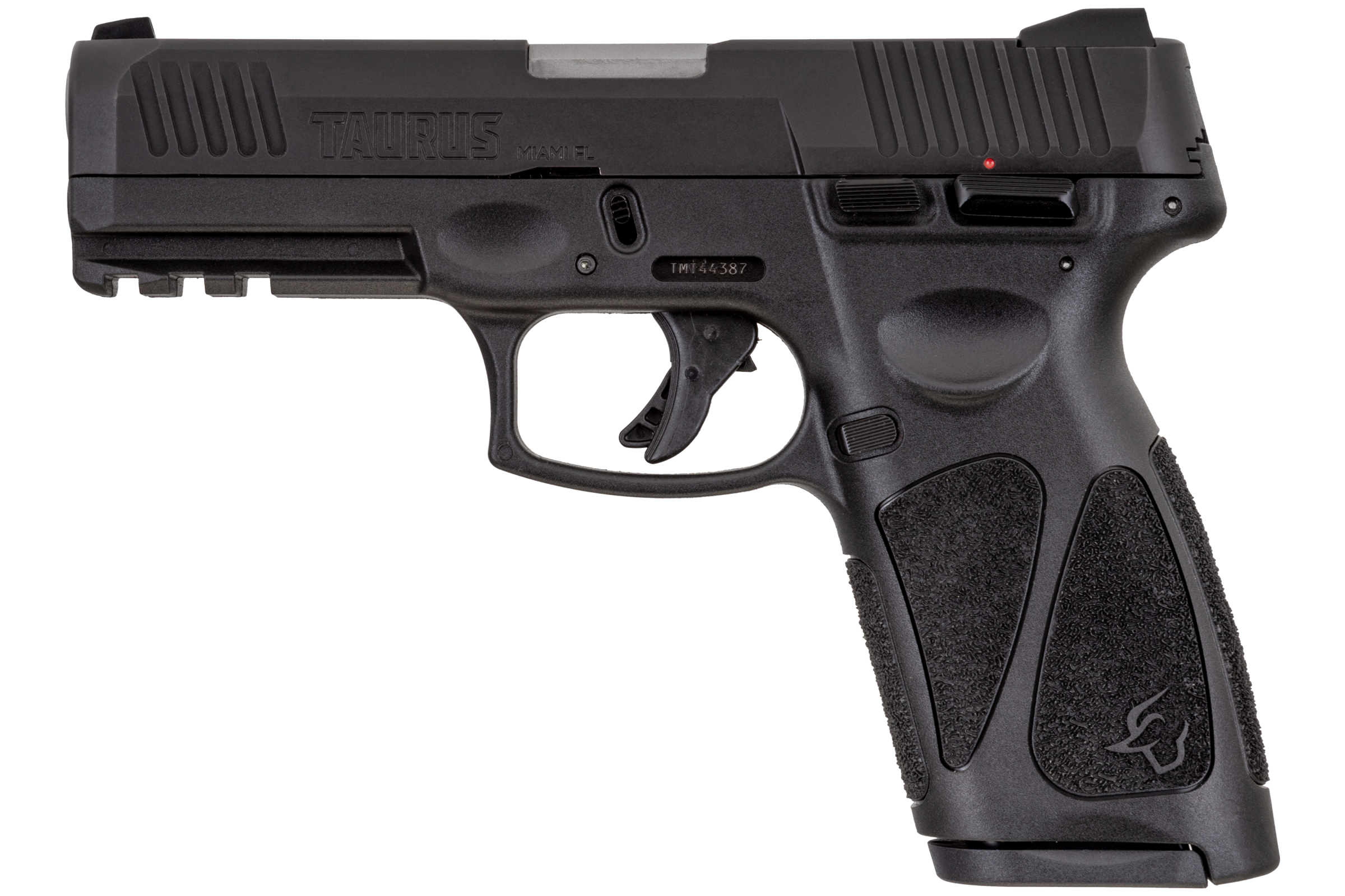 Taurus 1G3B94115 G3 Full Size Frame 9mm Luger 15+1 4" Matte Stainless Steel Barrel, Matte Black Tenifer Serrated Steel Slide, Black Polymer Frame w/Picatinny Rail, Black Polymer Grip, Right Hand