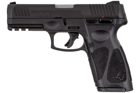 Taurus 1G3B94115 G3 Full Size Frame 9mm Luger 15+1 4" Matte Stainless Steel Barrel, Matte Black Tenifer Serrated Steel Slide, Black Polymer Frame w/Picatinny Rail, Black Polymer Grip, Right Hand