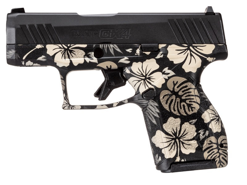 Taurus GX4 9mm Black/Flower 3" Pistol 11+1