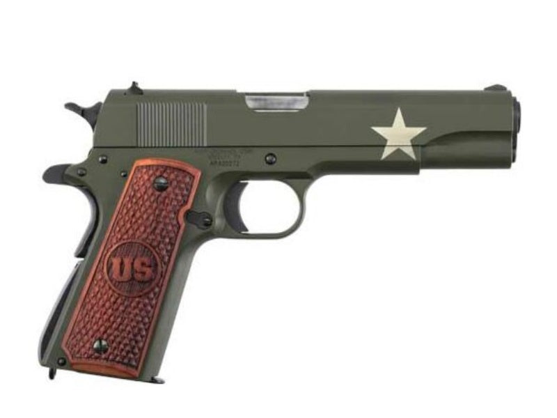 Auto-Ordnance Tanker 1911 .45 ACP 5-Inch Pistol - Green Finish