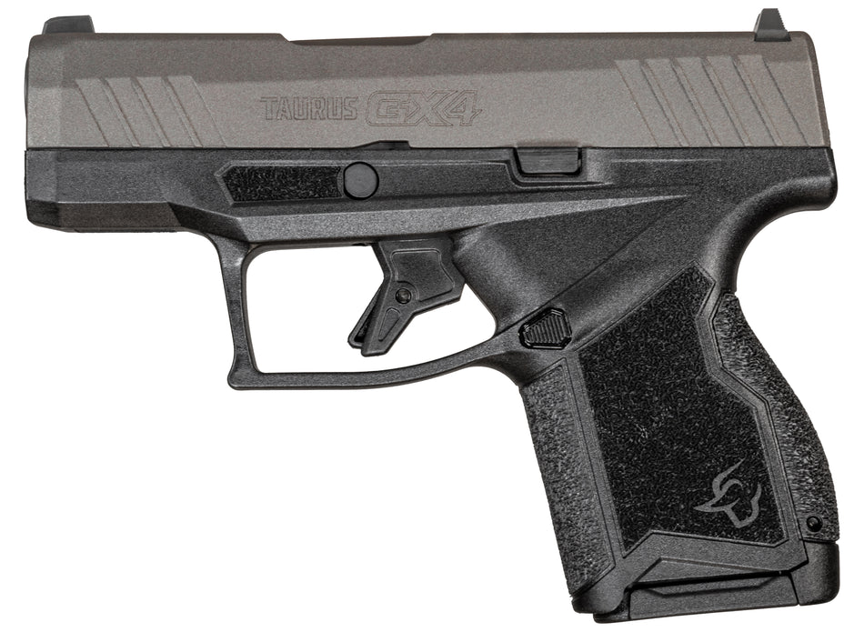 Taurus GX4 Micro-Compact 9mm Luger 11+1 3.06in Tungsten Gray Cerakote Slide Pistol