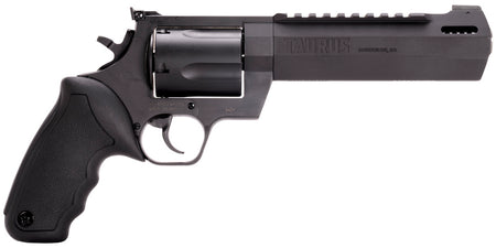 Taurus 2460061RH Raging Hunter 460 S&W Mag 5rd 6.75" Matte Black Barrel Matte Black Oxide Steel Cylinder & Frame Black Rubber with Integrated Cushion Insert Grip