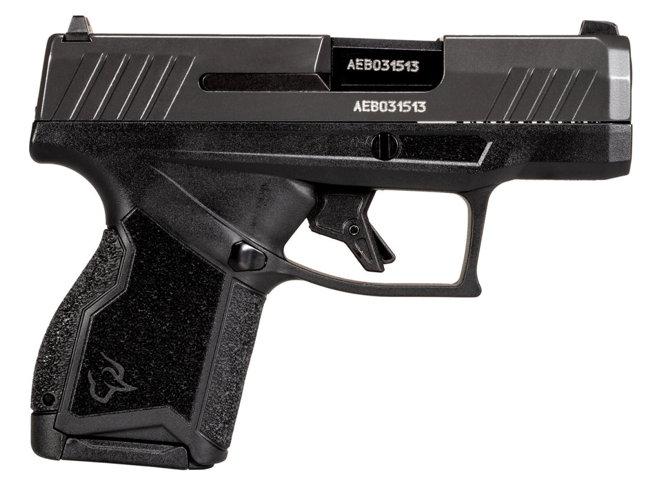 Taurus GX4 Micro-Compact 9mm Luger 13+1 Pistol, 3.06" Black Steel Barrel, Gray Serrated Slide, Gray Stainless Steel Frame, Right Hand