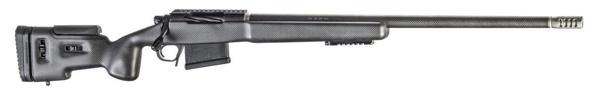 Christensen Arms TFM Long Range Full Size 6.5 PRC Rifle, 26" Carbon Fiber Target Barrel, Black Nitride, Fixed Carbon Fiber Stock (3+1)