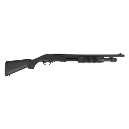 Tokarev USA 21000412 TX3 Hammer Full Size 12 Gauge Pump 3" 5+1 18.50" Black Chromate Cylinder Bore Barrel, Black Anodized Drilled & Tapped Receiver, Fixed Black Synthetic Stock