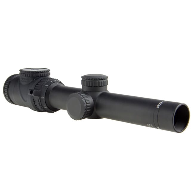 Trijicon AccuPoint 1-6x24mm Amber BAC Triangle Post Reticle Rifle Scope